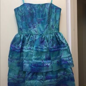 Special occasions summer dress, spaghetti straps.